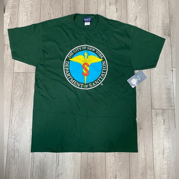 dsny Other - DSNY t shirt inspired by heron Preston size large